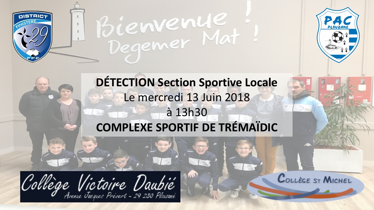 Section sportive football